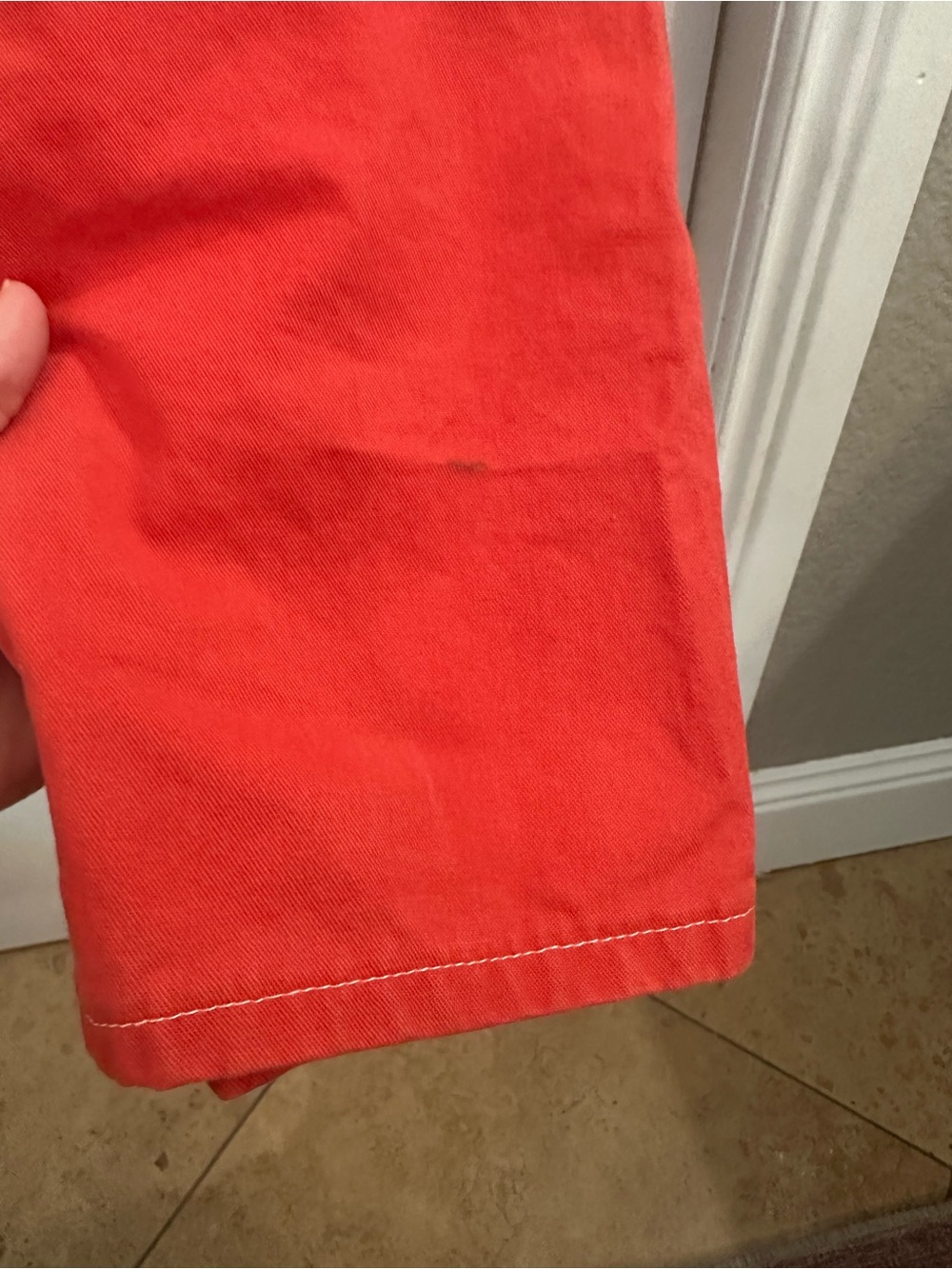 Dickies Red Men’s Cotton Workwear Overalls - Picture 6 of 8